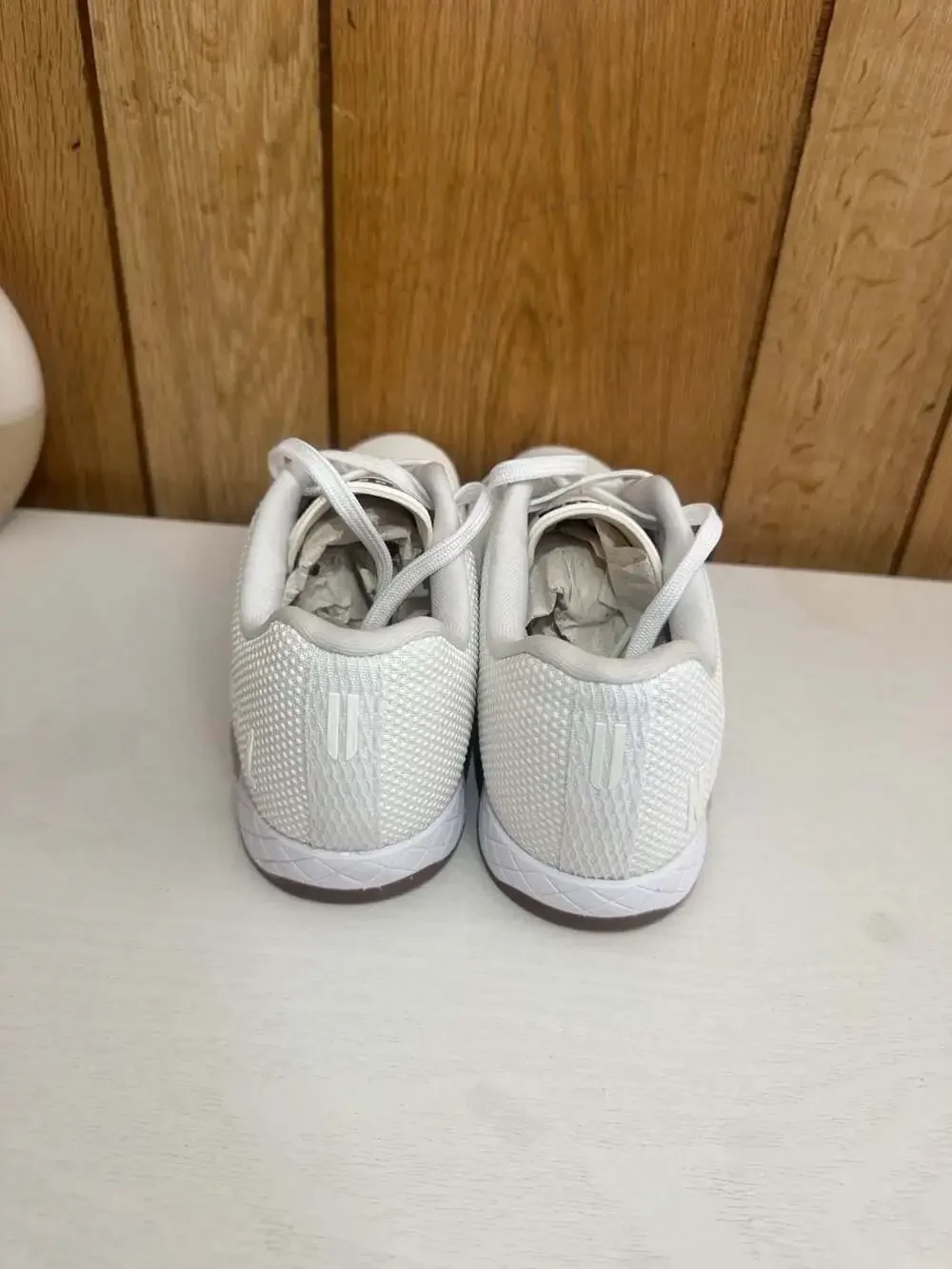 NOBULL Outwork Trainers White Gum Sole Unisex Athletic Shoes